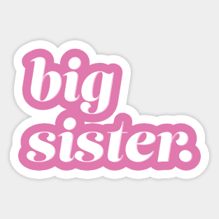 Big Sister Pregnancy Announcement Sticker